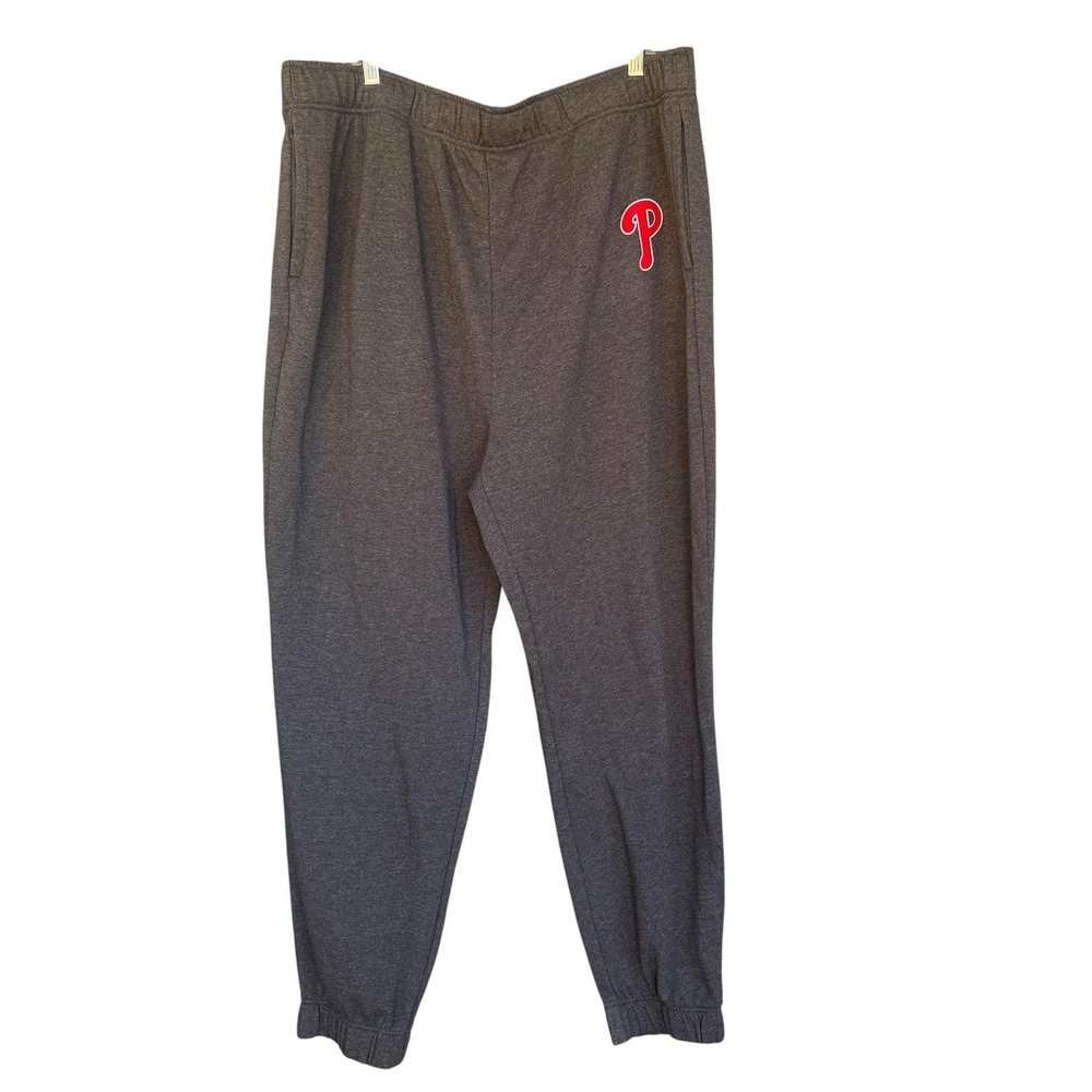 Philadelphia Phillies Pants Mens 3XL Dark Gray MLB Baseball Fanatics Sweatpants
